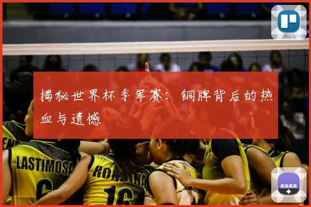 揭秘世界杯季军赛：铜牌背后的热血与遗憾